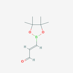 (E)-3-(4,4,5,5-tetramethyl-1,3,2-dioxaborolan-2-yl)acrylaldehyde