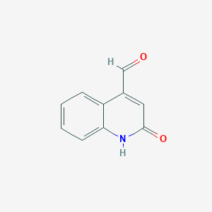 molecular formula C10H7NO2 B3348116 2-Oxo-1,2-dihydroquinoline-4-carbaldehyde CAS No. 15495-16-6