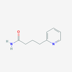 molecular formula C9H12N2O B3348138 4-(2-Pyridyl)butanamide CAS No. 15582-85-1