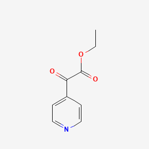 molecular formula C9H9NO3 B3348145 Ethyl 2-oxo-2-(pyridin-4-YL)acetate CAS No. 156093-78-6