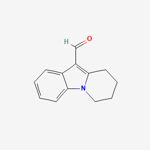 molecular formula C13H13NO B3348154 Pyrido[1,2-a]indole-10-carboxaldehyde, 6,7,8,9-tetrahydro- CAS No. 156237-84-2