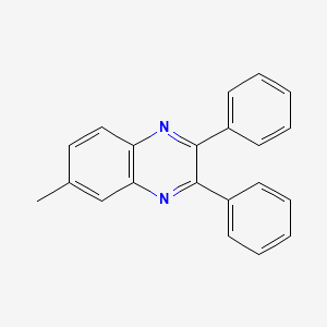 molecular formula C21H16N2 B3348229 6-Methyl-2,3-diphenylquinoxaline CAS No. 16107-85-0