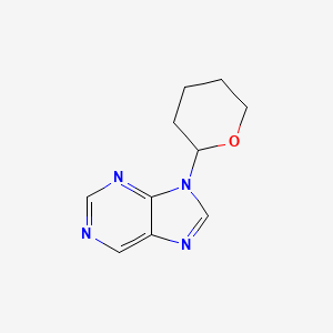 9-(tetrahydro-2H-pyran-2-yl)-9H-purine