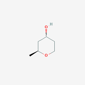 (2S,4R)-2-Methyltetrahydro-2H-pyran-4-ol