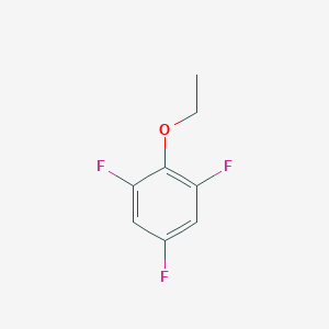 molecular formula C8H7F3O B3348418 2-Ethoxy-1,3,5-trifluorobenzene CAS No. 1702924-02-4