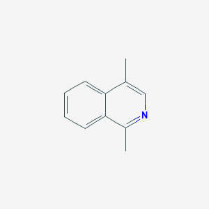 molecular formula C11H11N B3348459 1,4-Dimethylisoquinoline CAS No. 1721-95-5
