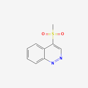 molecular formula C9H8N2O2S B3348482 4-(Methylsulfonyl)cinnoline CAS No. 17341-78-5