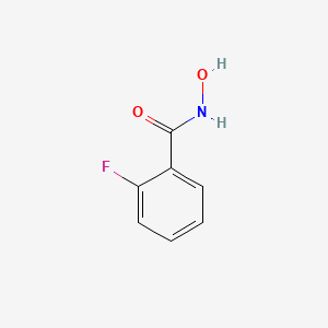 molecular formula C7H6FNO2 B3348504 2-Fluorobenzohydroxamic acid CAS No. 17512-70-8