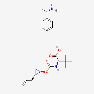molecular formula C21H32N2O4 B3348576 GS9857 (Voxilaprevir) Intermediates CAS No. 1799733-54-2