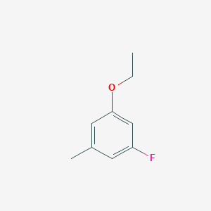 molecular formula C9H11FO B3348641 1-Fluoro-3-ethoxy-5-methylbenzene CAS No. 1809158-02-8