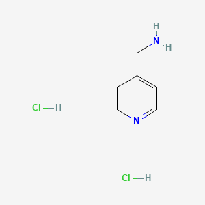 molecular formula C6H10Cl2N2 B3348677 Pyridin-4-ylmethanamine dihydrochloride CAS No. 18205-56-6