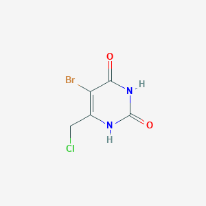 5-Bromo-6-chloromethyluracil