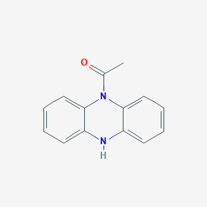 molecular formula C14H12N2O B3348705 5-Acetyl-5,10-dihydrophenazine CAS No. 18345-95-4