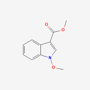 molecular formula C11H11NO3 B3348710 Methyl 1-methoxy-1H-indole-3-carboxylate CAS No. 18377-50-9