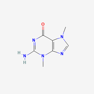 6H-Purin-6-one, 2-amino-3,7-dihydro-3,7-dimethyl-