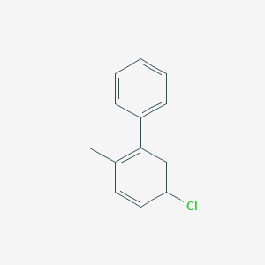 molecular formula C13H11Cl B3348955 4-Chloro-1-methyl-2-phenylbenzene CAS No. 19482-17-8