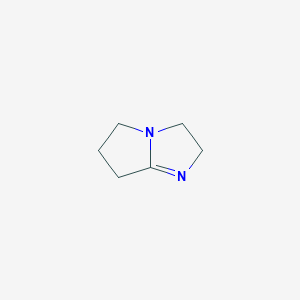 molecular formula C6H10N2 B3348966 2,5,6,7-Tetrahydro-3h-pyrrolo[1,2-a]imidazole CAS No. 19616-49-0