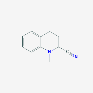 1-Methyl-1,2,3,4-tetrahydroquinoline-2-carbonitrile