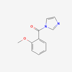 molecular formula C11H10N2O2 B3349021 1H-Imidazole, 1-(2-methoxybenzoyl)- CAS No. 199434-94-1