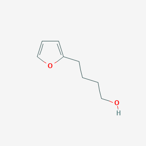 molecular formula C8H12O2 B3349028 2-Furanbutanol CAS No. 19958-66-8