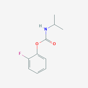 molecular formula C10H12FNO2 B3349032 2-Fluorophenyl isopropylcarbamate CAS No. 199585-08-5