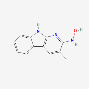 N2-Hydroxy-2-amino-3-methyl-9H-pyrido(2,3-b)indole