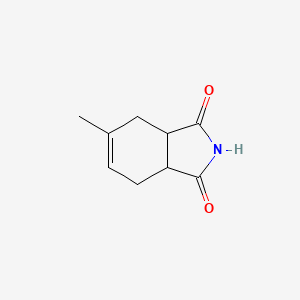 molecular formula C9H11NO2 B3349097 5-Methyl-3a,4,7,7a-tetrahydro-1h-isoindole-1,3(2h)-dione CAS No. 2028-11-7