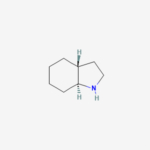 molecular formula C8H15N B3349105 trans-Perhydroindole CAS No. 2030-29-7