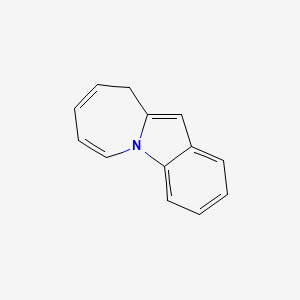 molecular formula C13H11N B3349157 10H-Azepino[1,2-a]indole CAS No. 20589-08-6