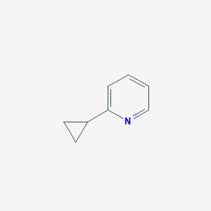 molecular formula C8H9N B3349194 2-Cyclopropylpyridine CAS No. 20797-87-9