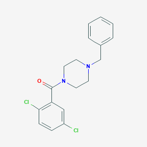 molecular formula C18H18Cl2N2O B334923 (4-Benzyl-piperazin-1-yl)-(2,5-dichloro-phenyl)-methanone 