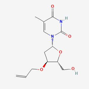 molecular formula C13H18N2O5 B3349243 3'-o-Allylthymidine CAS No. 211191-57-0
