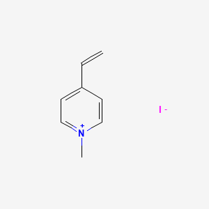 molecular formula C8H10IN B3349307 Pyridinium, 1-methyl-4-vinyl-, iodide CAS No. 21351-43-9
