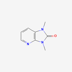 molecular formula C8H9N3O B3349465 2H-Imidazo[4,5-b]pyridin-2-one, 1,3-dihydro-1,3-dimethyl- CAS No. 21991-37-7