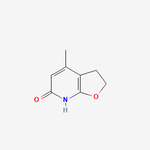 4-Methyl-3,7-dihydrofuro[2,3-b]pyridin-6(2h)-one