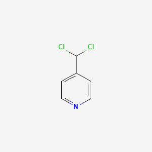 molecular formula C6H5Cl2N B3349624 4-(Dichloromethyl)pyridine CAS No. 22796-42-5