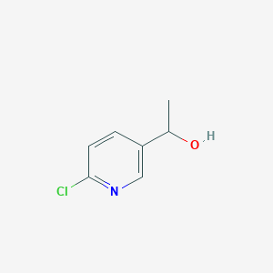 molecular formula C7H8ClNO B3349672 1-(6-Chloropyridin-3-yl)ethanol CAS No. 23092-75-3