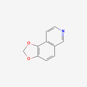 molecular formula C10H7NO2 B3349712 1,3-Dioxolo[4,5-f]isoquinoline CAS No. 234-16-2
