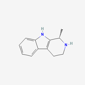B3349795 (S)-1-Methyl-2,3,4,9-tetrahydro-1H-pyrido[3,4-b]indole CAS No. 23844-21-5