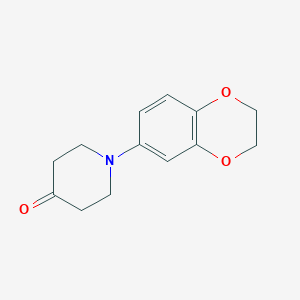 1-(2,3-Dihydrobenzo[b][1,4]dioxin-6-yl)-4-piperidone