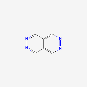 molecular formula C6H4N4 B3350090 Pyridazino[4,5-d]pyridazine CAS No. 253-61-2