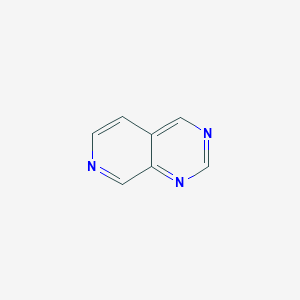 molecular formula C7H5N3 B3350098 Pyrido[3,4-D]pyrimidine CAS No. 253-86-1