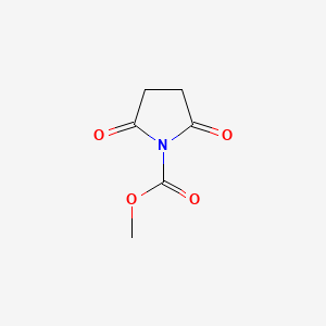 1-Pyrrolidinecarboxylic acid, 2,5-dioxo-, methyl ester