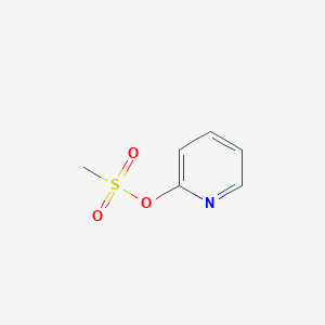 molecular formula C6H7NO3S B3350137 Pyridin-2-yl methanesulfonate CAS No. 25795-97-5