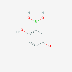 (2-Hydroxy-5-methoxyphenyl)boronic acid