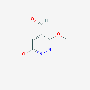 3,6-Dimethoxypyridazine-4-carbaldehyde
