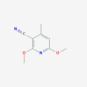 2,6-Dimethoxy-4-methylpyridine-3-carbonitrile