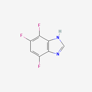 4,5,7-trifluoro-3H-benzoimidazole