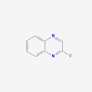 molecular formula C8H5FN2 B3350367 2-Fluoroquinoxaline CAS No. 2712-12-1