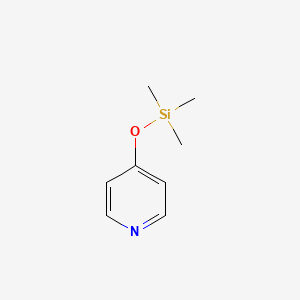 molecular formula C8H13NOSi B3350383 4-(Trimethylsilyloxy)pyridine CAS No. 27248-04-0